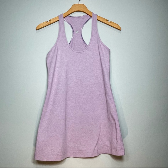lululemon athletica Tops - LULULEMON Women's Light Purple Lavender Racerback Tank Top Size X-Small/Small